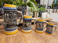 Lot de chopes bière à
