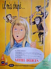 PUBLICITÉ 1961 VITTEL