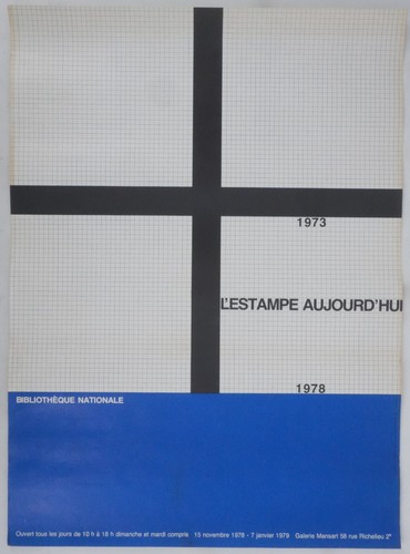 Affiche art morellet - morellet,