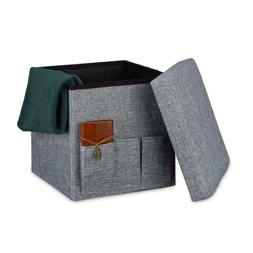 Tabouret rangement pliable - rangement,