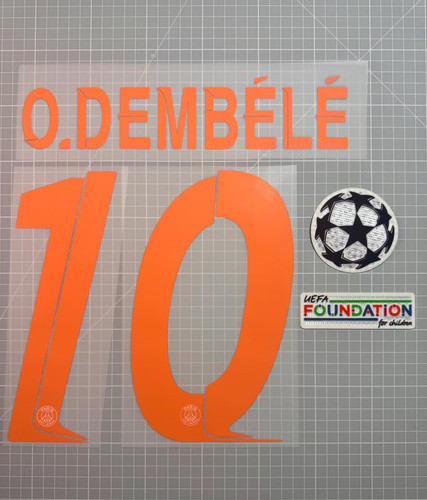 Flocage nameset dembélé 10 - nameset, #10