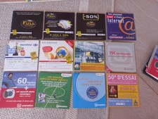 Lot D'anciens CD-ROM Kit De Connexion Internet. Collection 