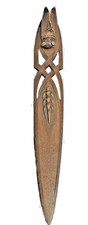 Coupe papier ancien bois - en,
