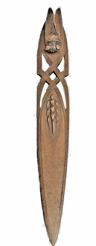 Coupe papier ancien bois - coupe-papier, en