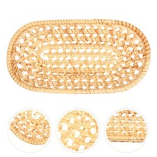  Plateau Rond Osier Torchon De