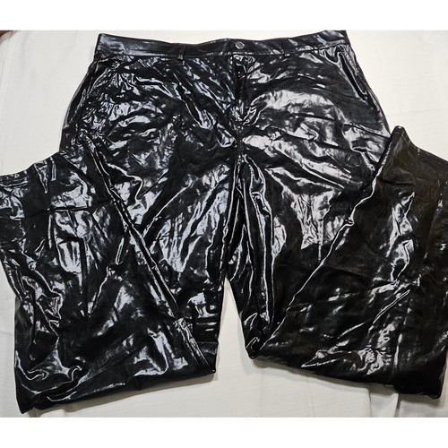 Coofandy black wet look - coofandy, shiny