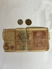 Pièces  et Billet Allemagne Nazi