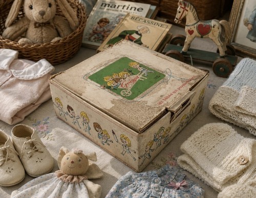 Guigoz boîte vintage années - boîte,