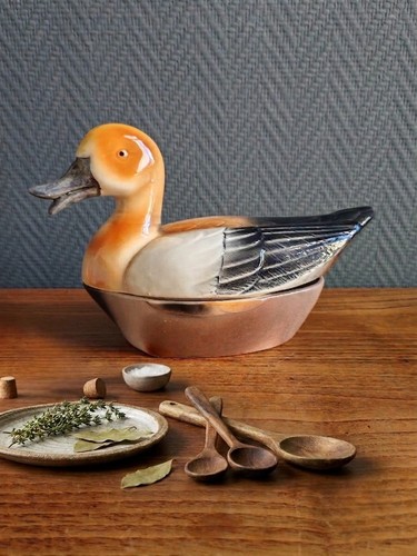 Terrine canard vintage - canard,