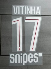 Kit flocage VITINHA #17 Patch PSG domicile 25-26 Ligue 1 Coupe du monde clubs