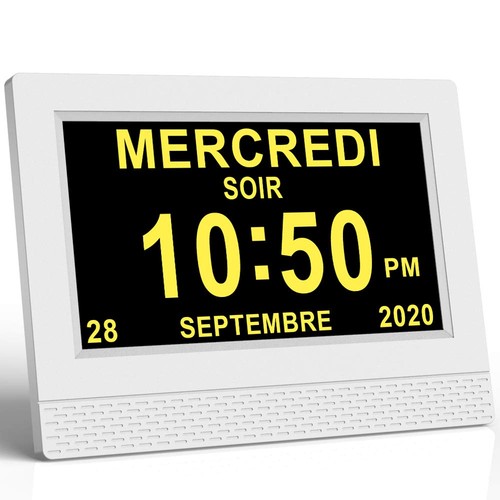 Horloge numérique calendrier - horloge,