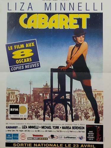 Cabaret affiche de cinema - -,