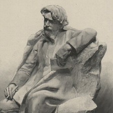 Alphonse Daudet - Statue de M
