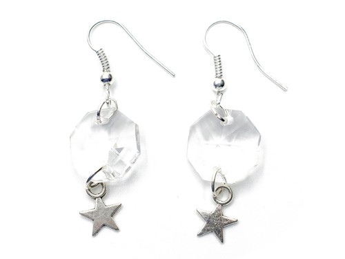 Boucles oreilles cristal - boucles,
