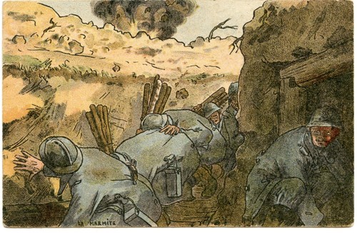 Artist signed gabard guerre - signed.,