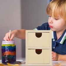 Lot de 2 petits tiroirs en