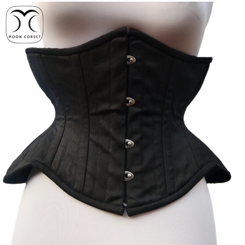 Underbust cotton corset waist - underbust,