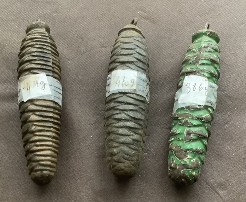 Lot3 anciens poids - lot3, pendule