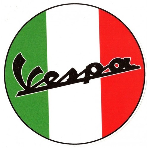 Vespa italie sticker vinyle - sticker,