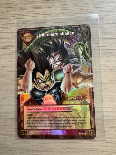 Carte 212 dragon ball - carte,