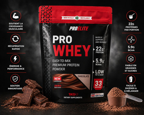 Proelite pro whey chocolat - proelite,
