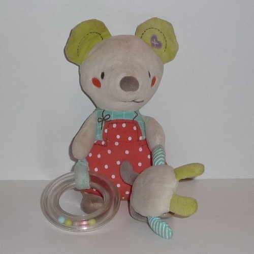 Doudou souris pommette - pommette,