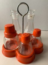 MENAGERE SET DE TABLE KAYSER - GERMANY - VINTAGE ORANGE