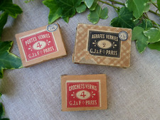 MERCERIE ANCIENNE 3 BOÎTES
