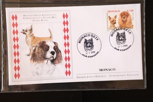Enveloppe premier jour monaco - premier,