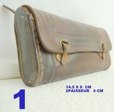 Ancienne sacoche trousse à