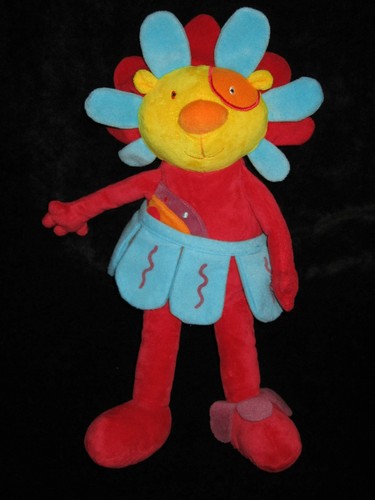 Doudou grelot fleur pétales - grelot,
