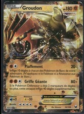 GROUDON EX - 54 - NB : EXPLORATEURS OBSCURS - POOR - FRANÇAIS