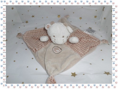 Doudou plat vache girafe - doudou,
