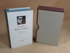 LA PLEIADE :  STENDHAL - OEUVRES INTIMES 1 / 1981