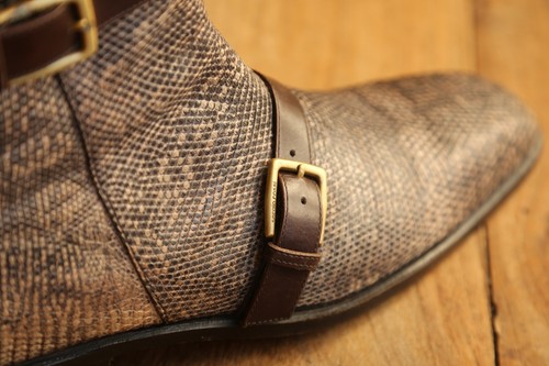 Chaussures bottes zippées