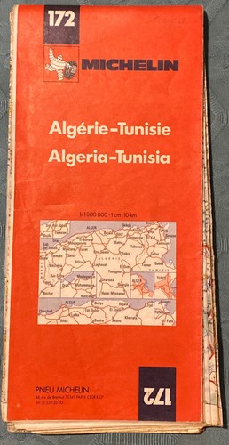 Carte michelin 172 algérie - michelin,