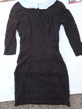 robe dentelle noire s xs 36 34 camaieu (mesures)