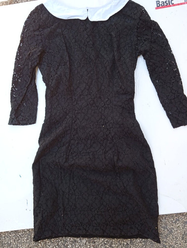 Robe dentelle noire - xs, 36