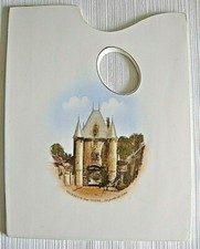 ANCIENNE PALETTE FAIENCE FIVES LILLE DB Villeneuve/Yonne La porte de Sens