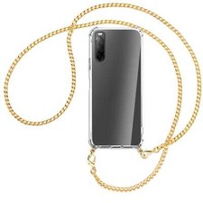Collier pour Sony Xperia 10 II chaîne en métal (O) Etui Coque avec cordon