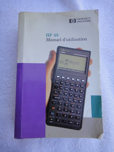 Manuel utilisation 48gx 48 - hp,