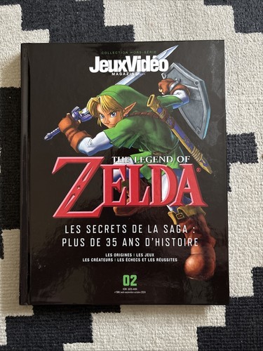 Livre zelda jeux vidéo - zelda,