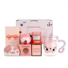 Tasse Chat Coffret Femme