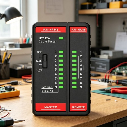 Testeur câble ethernet - testeur,