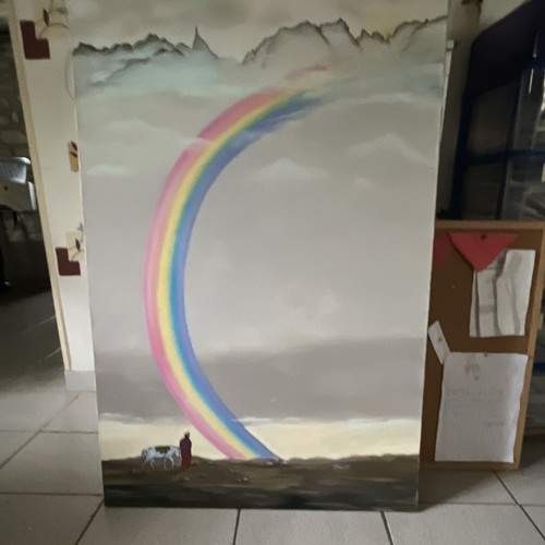 Tableau peinture paysage