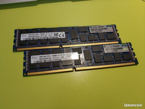 Kit ram serveur ddr3l - 32,