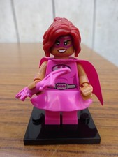 LEGO THE BATMAN MOVIE S1 Batgirl Pink Power minifigure figurine 71017 TBE
