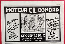 Publicité de presse 1929