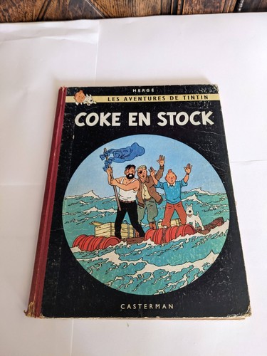 Tintin coke stock b24 1958 - coke,
