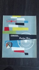 CATALOGUE/BROCHURE FORD CONSUL ZEPHYR SIX